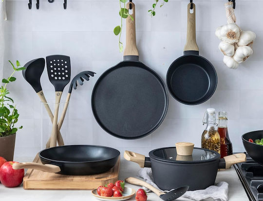 MasterChef Natürliche Tiefe Topf aus Aluminium 24cm