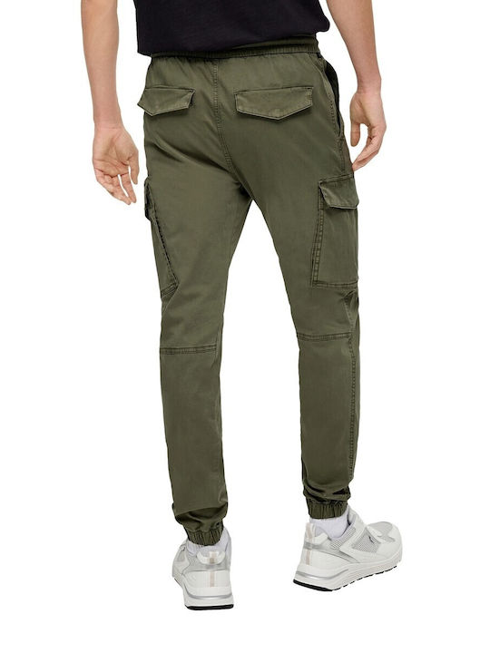 QS Trousers Cargo Dark Green