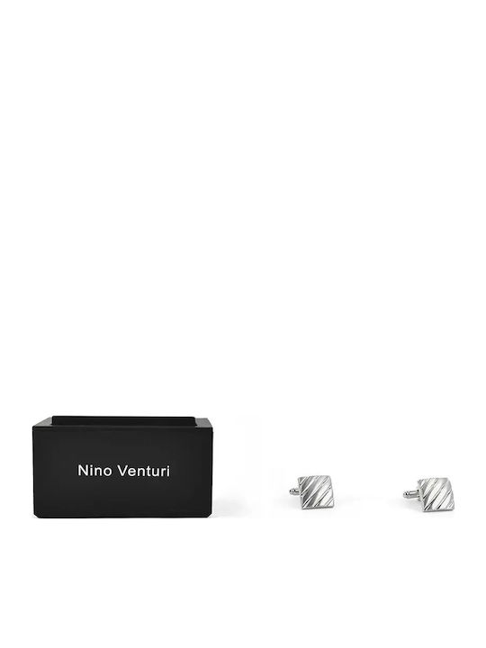 Venturi Manschettenknöpfe in Silber Farbe