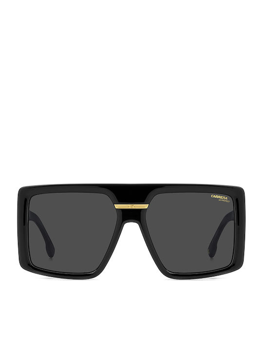 Carrera Men's Sunglasses with Black Horn-Rimmed Frame and Grey Lenses VICTORY C 13/S 2M2IR