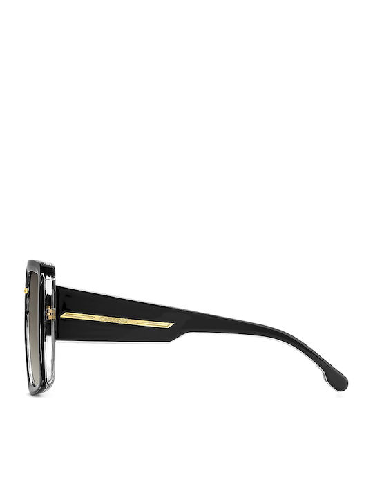 Carrera Men's Sunglasses with Black Horn-Rimmed Frame and Grey Gradient Lens VICTORY C 13/S 7C5HA