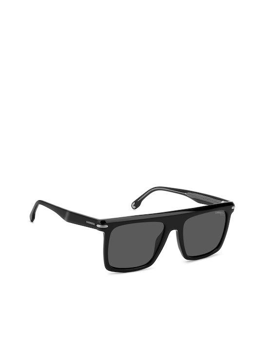 Carrera Men's Sunglasses with Black Plastic Frame and Black Lens 359/S ANS/M9