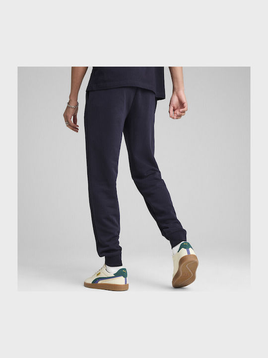 Soccer Sweatpants with Cuffs Blue