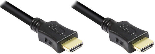 Good Connections Cable HDMI male - HDMI male 0.7m Μαύρο