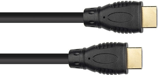 Good Connections HDMI 2.1 Ultra High Speed 48Gbps 4K 120Hz HDR VRR Cable HDMI male - HDMI male 1.5m Μαύρο