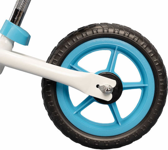 Action One Kids Balance Bike Baby Bliss 10 Inch Reversible Frame Stickers Included White