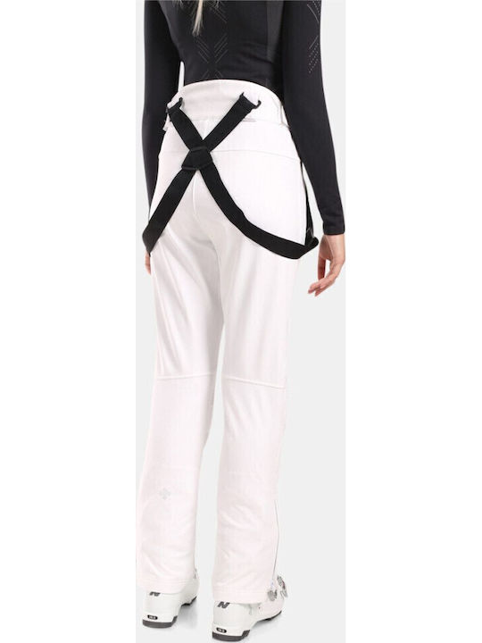 Kilpi WL0408KI-WHT Pantaloni de schi și snowboard pentru femei Ski & Snowboard Alb