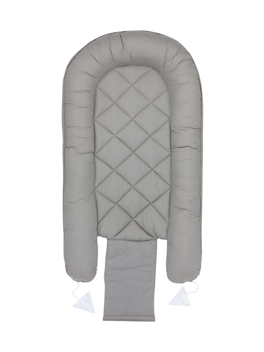 Jukki Baby Nest Pastel White, Grey 55x100cm