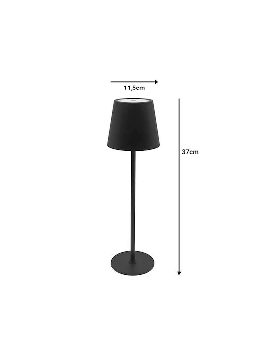 Pakketo Table Decorative Lamp LED Battery Black