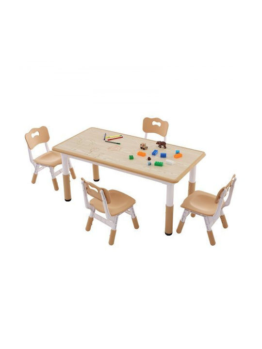 Kinder Tischset mit Stühlen Vevor