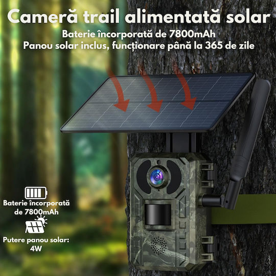 Waterproof Night Vision Hunting Camera with Motion Detection