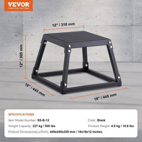 Vevor Plyometric Steel Box