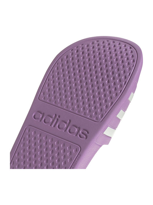 Adilette Слайдове в Лилав Цвят