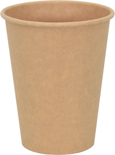 Vidaxl Paper Coffee Cups 1000 Pieces 12oz 300ml Brown Coffee