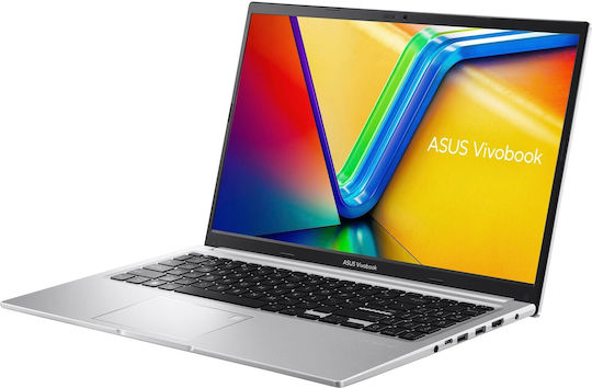 Asus Vivobook 15 M1502YA-BQ336W 15.6 Zoll IPS Vollständige HD (Ryzen 5-7430U/16GB/512GB SSD/W11 Startseite) Kühl Silber (US Tastatursprache)