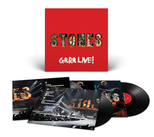 Europe , The Black Keys & Bruce Springsteen Rolling Stones Grrr Live! 3xLP