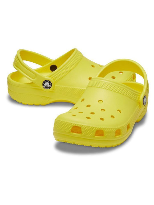 Crocs Classic Clog T Children's Beach Shoes Yellow