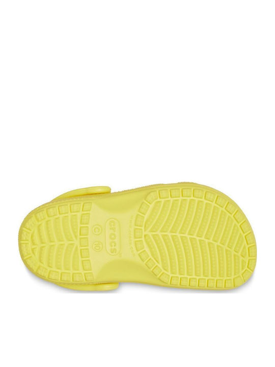 Classic Clog T Children's Anatomical Beach Shoes Yellow