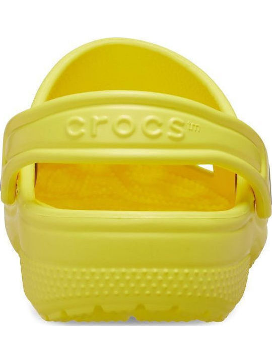 Classic Clog T Children's Anatomical Beach Shoes Yellow
