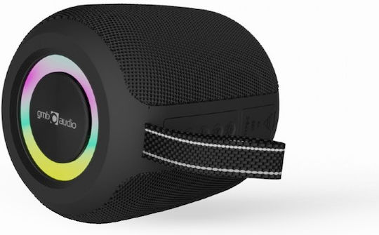 Gembird Bluetooth Speaker 8W with Radio and Battery Life up to 4 hours Black SPK-BT-LED-05-BK