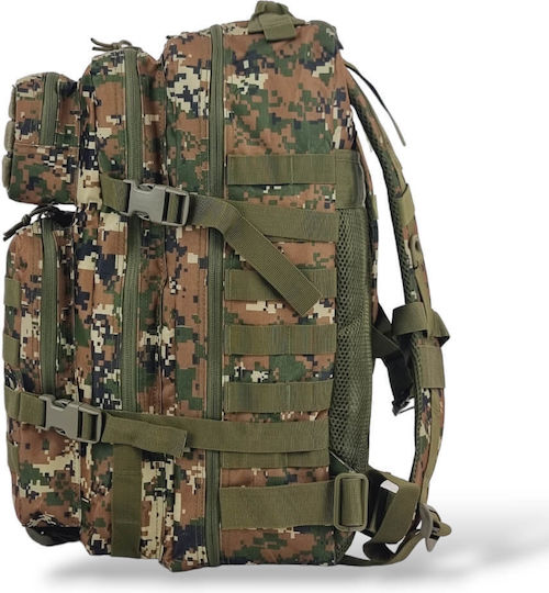 Playbags Tactikal Στρατιωτικό Σακίδιο Πλάτης Woodland 38lt