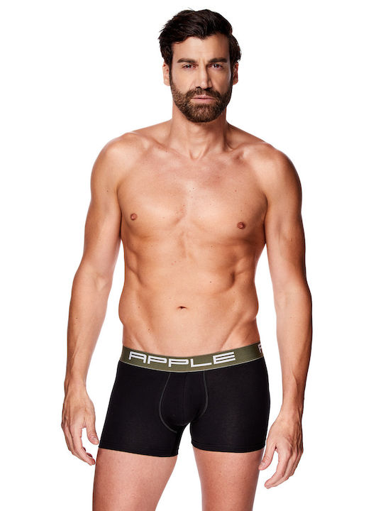 Apple Boxer Men's Boxers 3Pack Black, Khaki