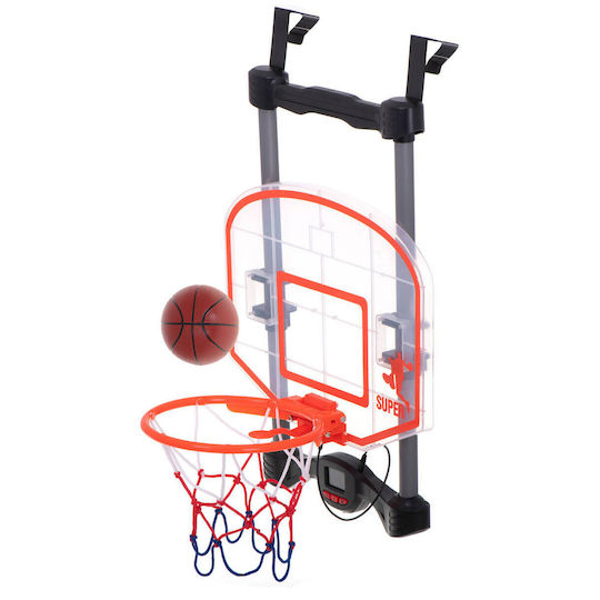 Indoor Basketball Backboard Door Mounting Sounds Electronic Display 34x65 Cm