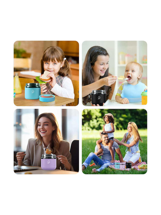 Cool'NMore Inox Thermo Lunch Box Light Blue 600ml