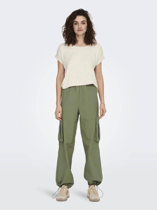 Moster Damen Bluse Kurzärmelig Ecru