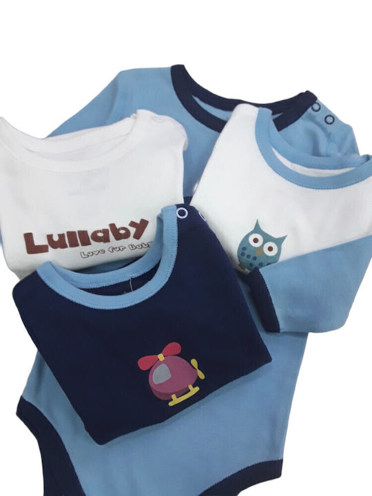 Lullaby Σετ Φορμάκια Γαλάζια 4τμχ