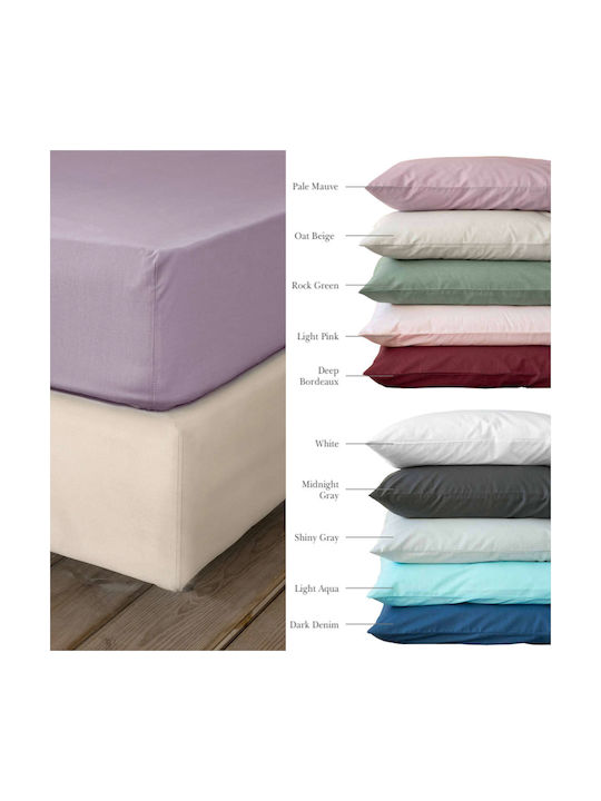 Nima Unicolors Set Față de Pernă Alb 52x72cm.