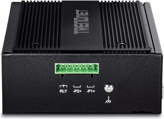 Trendnet TI-BG108 Unverwaltet L2 PoE++ Switch mit 8 Ports Gigabit (1Gbps) Ethernet und 2 SFP Ports