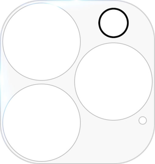 Camera Protection Tempered Glass Transparent for the iPhone 13 Pro Max