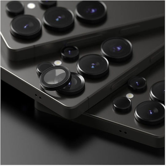 Ringke Frame Protector Camera Protection Tempered Glass Black for the Galaxy S25 Ultra