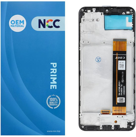 Screen with Touch Mechanism and Frame for SAMSUNG a23 5G a236 (Black)