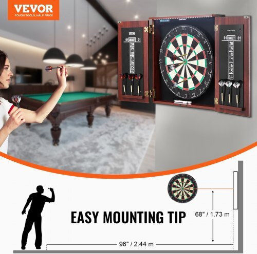 Vevor Dartscheibenschrank-Set Offizielle Größe Mjtzzxbskjley5iziv9