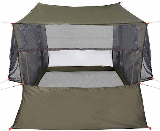 vidaXL Waterproof Camping Tent Green for 2 People