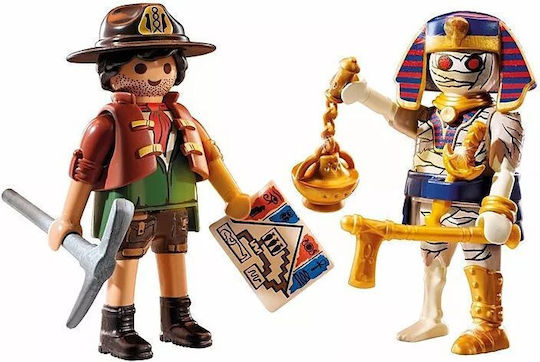 Playmobil Двойна опаковка Ловец на съкровища & Мумия за 4-10 години