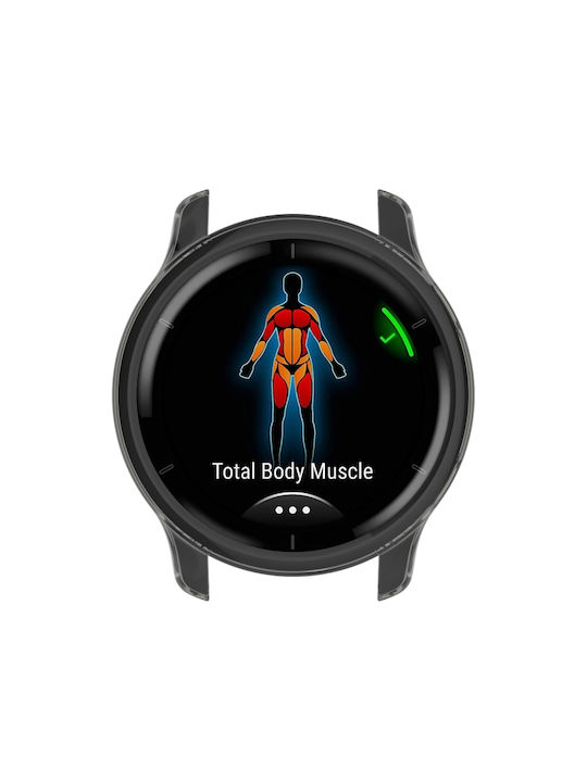 Half Coverage Силиконов Калъф в Прозрачен цвят за Garmin Venu 2