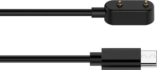 Samsung Galaxy Fit 3 Smart Watch Καλώδιο Φόρτισης Μήκος 1m Θύρα:usb-c Type-c Μαύρο