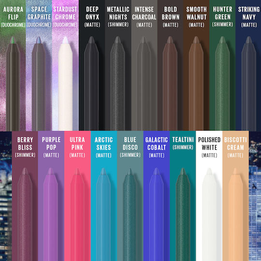 Maybelline Tattoo Liner Gel Μαλακό Μολύβι Ματιών 821 Stardust Chrome