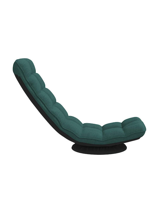 Armchair Swivel Dark Green 70x51x79cm