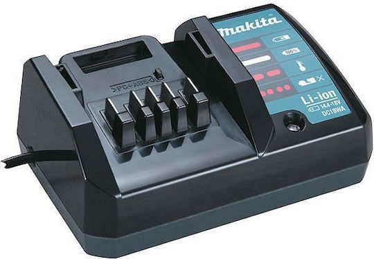 Makita Φορτιστής Μπαταριών Εργαλείου 14.4-18V Λιθίου DC18WA