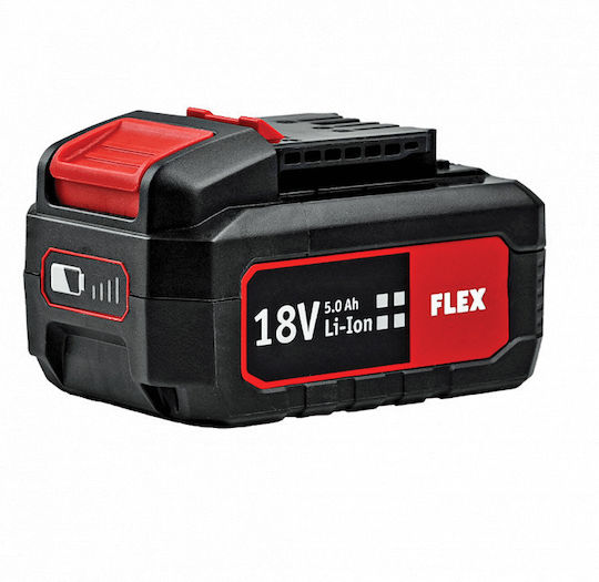 Flex Werkzeugbatterie Lithium 18V mit Kapazität 5Ah