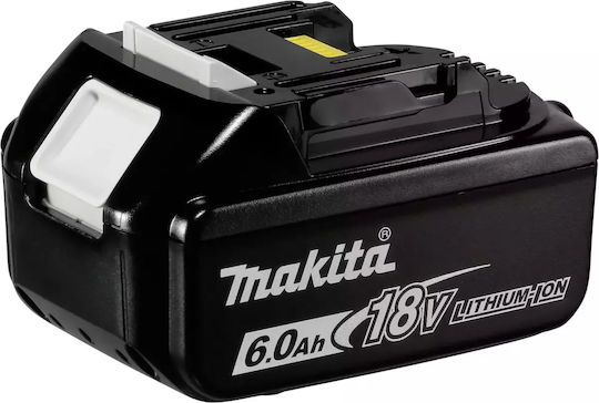 Makita Set 2 Tool Batteries Lithium 18V Capacity 6Ah with Charger DC18RC