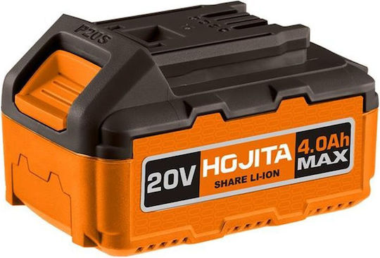Hojita Μπαταρία Εργαλείου Λιθίου 20V με Χωρητικότητα 4Ah Hojita