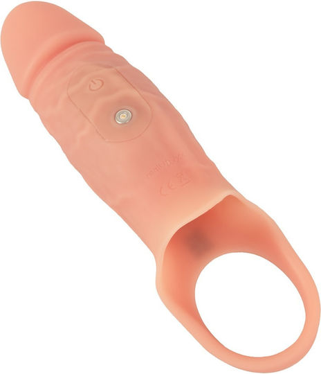 You2Toys Vibro-penis Προέκταση Πέους με Δόνηση Flesh 18cm