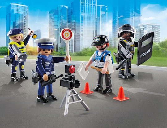Playmobil Action-Helden Set Figuren Polizei für 4-10 Jahre