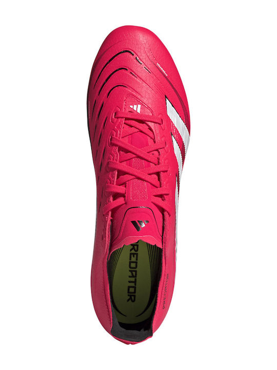adidas Predator League Football Shoes with Cleats Red