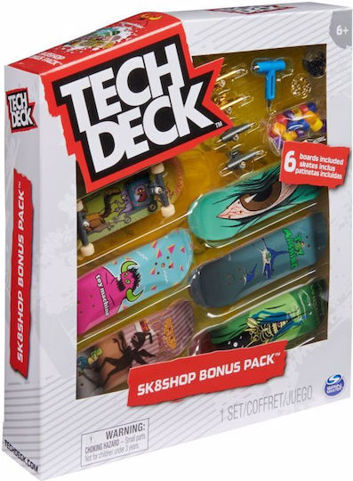 Techdeck TechDeck Sk8 Shop Bonus Pack για 6+ Ετών